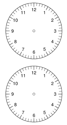 Zifferblatt Zum Ausdrucken : Kaufen Sie Schablonen Wie Ein Uhr Mit Romischen Ziffern Und Visieren